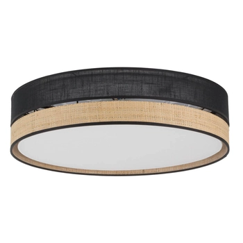 Okrągła lampa sufitowa Paglia 4763 TK Lighting do kuchni czarna