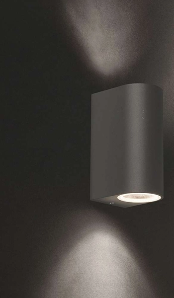 Elewacyjna LAMPA zewnętrzna NICO 9517 Nowodvorski tarasowa OPRAWA metalowa IP54 grafitowa