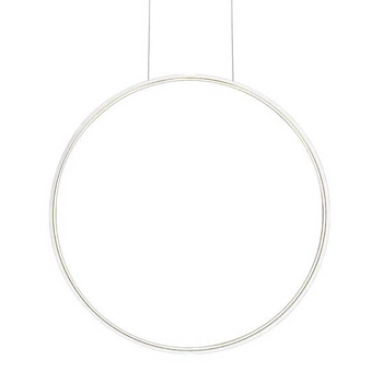 Okrągła lampa wisząca Agaro 5311 LED 26W 3000K do biura biała