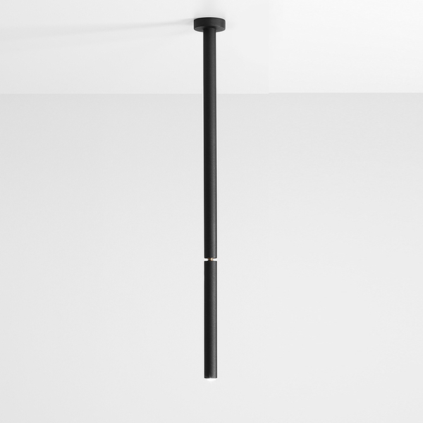 Czarna lampa sufitowa Stick 1084PL_G1_M Aldex ruchomy reflektorek do salonu