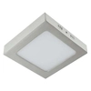 Natynkowa LAMPA sufitowa MARTIN LED 12W 4000K 02909 Ideus metalowa OPRAWA kwadratowa PLAFON biały