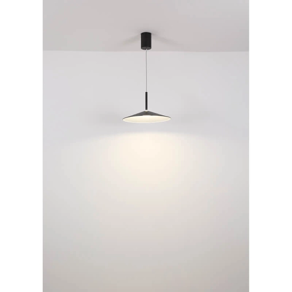 Loftowa wisząca lampa Lampone 15635S LED 18W 4000K stożek czarny