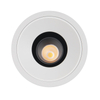 Minimalistyczny wpust GALEXO lampa do zabudowy LED 7W 3000K biała