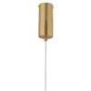 Glamour zwisowa lampa Elva 18214 LED 22W 3000K szklana bursztynowy