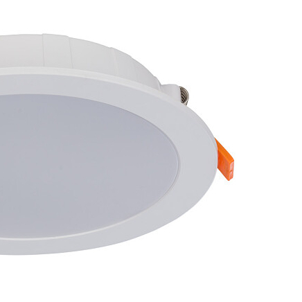 Wpust LAMPA sufitowa KOS 8776 Nowodvorski łazienkowa OPRAWA LED 16W 4000K okrągła IP44 biała