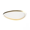 Minimalistyczna sufitowa lampa 23207 LED 29W 3000K do kuchni złoty