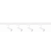 System szynowy Ice Set LP-732 4W WH SET Light Prestige białe reflektorki 3-fazowe