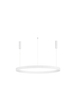 Okrągła lampa wisząca JACA LE42767 do pokoju LED 70W 2700-6000K biała