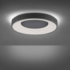 Plafon sypialniany Anika 14326-18 Just Light LED 26,5W z pilotem nad łóżko szary