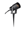 Reflektor czarny spot Garden do ogrodu LED 3W 3000K z regulacją
