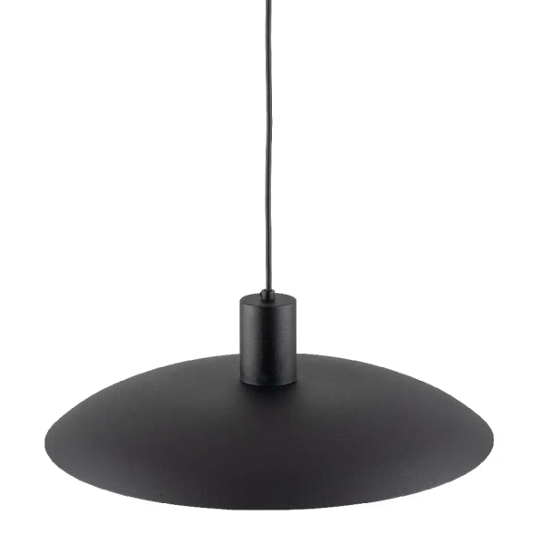 Wisząca lampa na kablu Astra 10712 owalny abażur nad stół czarny