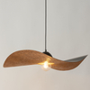 Zwis metalowy kapelusz KAPELLO wisząca lampa nad łóżko czarna