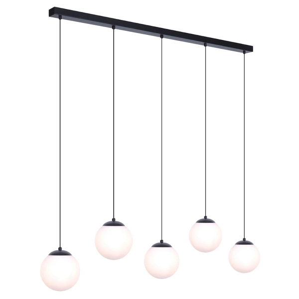 Kule wiszące na listwie CAMINA K-4747 nowoczesna lampa czarna