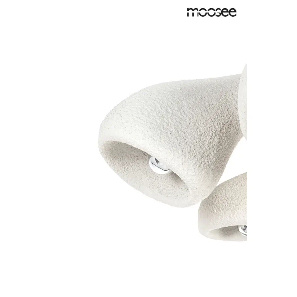 Wisząca lampa do jadalni NIDO biała MSE1501100451 7xE27 nad stół