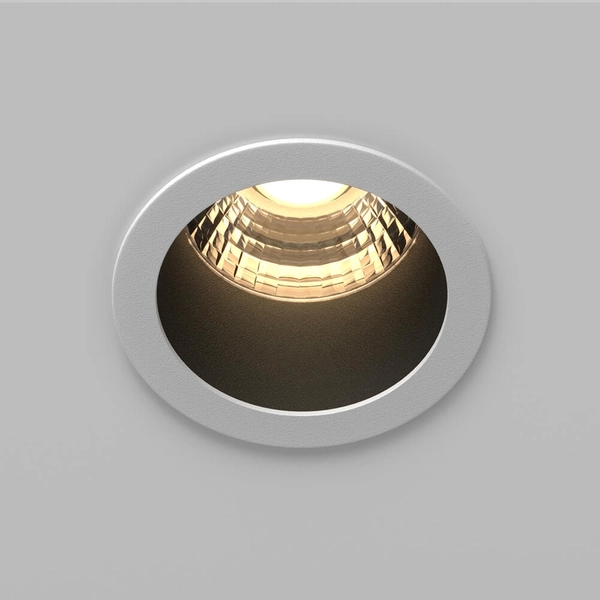 Lampa podtynkowa Minor DL089-9W3K-BW LED 9W 3000K do jadalni czarna biała