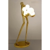 Lampa stojąca podłogowa HUMAN MSE1501100427 Moosee postać bańki złota