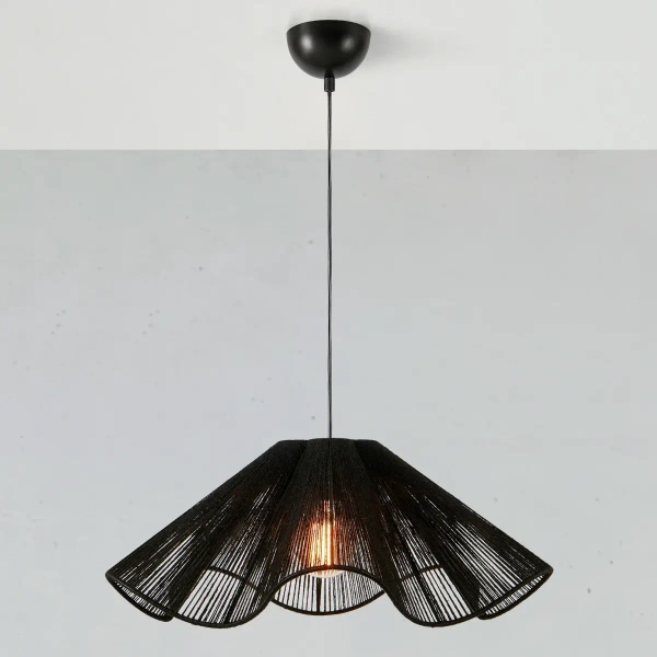 Zwisająca lampa Nami 108682 Markslojd ekologiczna do kuchni czarna