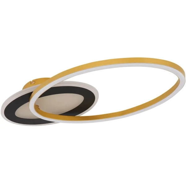 Obrotowa lampa Silla 67264-24 pierścień LED 24W złoty