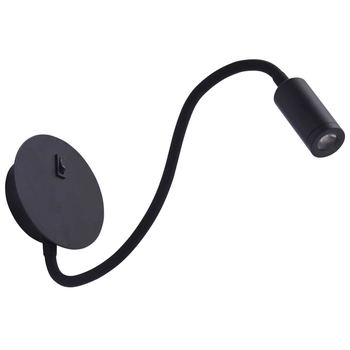 Naścienny kinkiet Nogat AZ2943 LED 3W 3000K tubka czarny