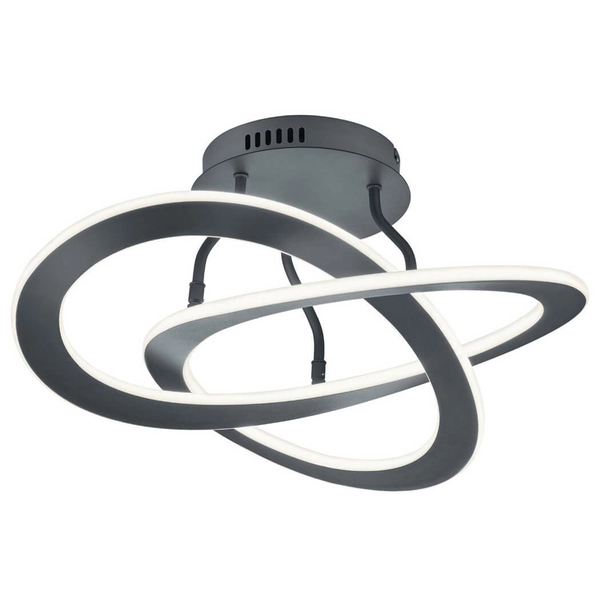 Lampa sufitowa ring OAKLAND 621710142 LED 40W 3000K antracyt