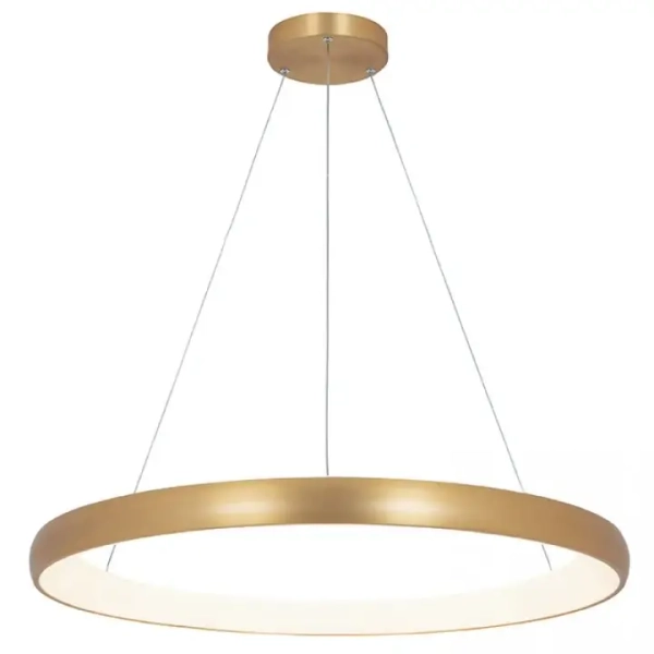 Regulowany żyrandol nad stół 2062 LED 60W 3000K do jadalni złoty