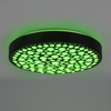 Plafon z pilotem Chizu R67161132 RL Light LED 22W 2700-6000K RGB czarna