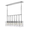 Lampa wisząca na łańcuchu LUDLOW QN-LUDLOW8-PN polerowany nikiel
