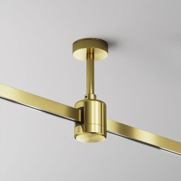 Sufitowy uchwyt podłużny magnetyczny Flarity TRA156C-IPC1-BS mosiądz