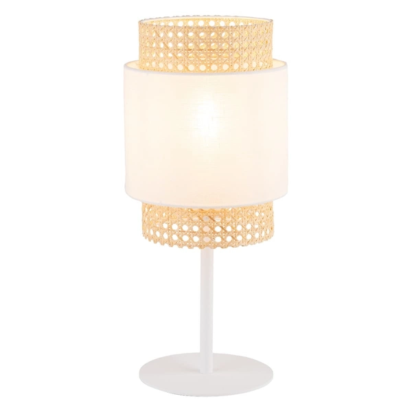 Lampka nocna ekologiczna tuba Boho 6565 TK Lighting naturalna biała