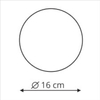 LAMPA sufitowa PLATILLO LP-8102/1C-6W BK Light Prestige metalowa OPRAWA plafon LED 6W 3000K okrągły moon czarny