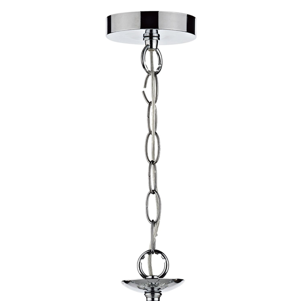 Żyrandol kryształ pałacowy Oleana OLE0550 Dar Lighting świecznik chrom