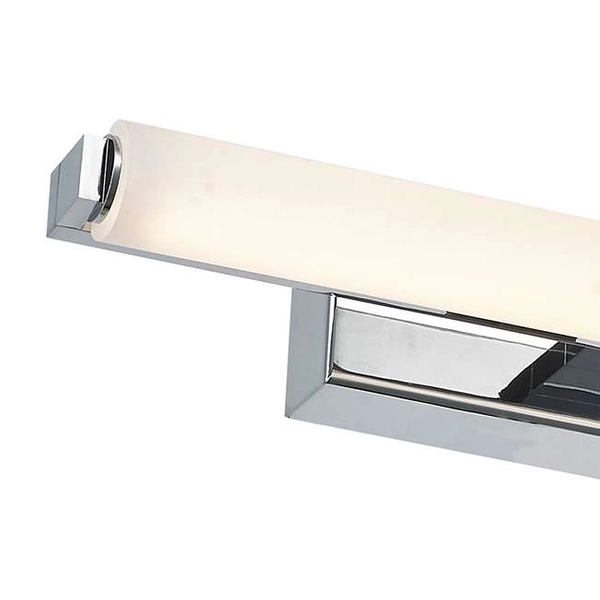 Kinkiet LAMPA ścienna MINOR MB1247B/M Italux metalowa OPRAWA galeryjka LED 12W 3000K listwa chrom