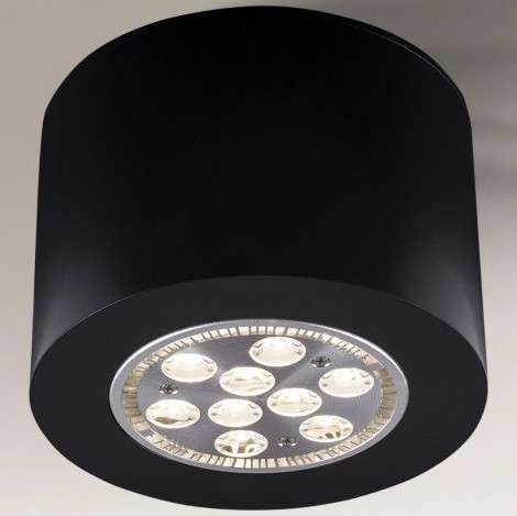 LAMPA sufitowa TAMBA 1139 Shilo downlight OPRAWA metalowa czarna
