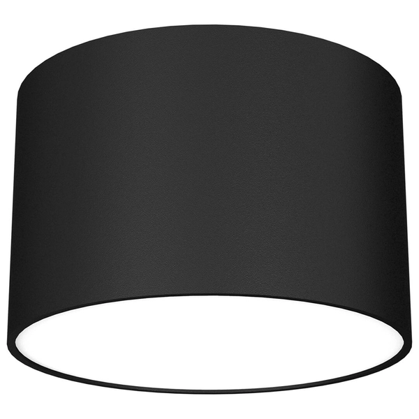 Sufitowa lampa minimalistyczna Dixie plafon do holu czarny