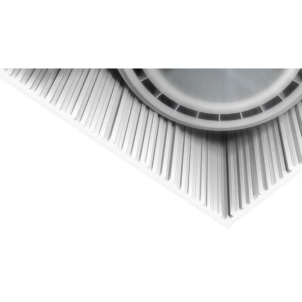 Plafon LAMPA sufitowa GROOVE 9383 Nowodvorski metalowa OPRAWA prostokątna downlight biała