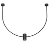 Jadalniana lampa wisząca No.C 5087 Shilo 76cmm metalowa z regulacją czarna