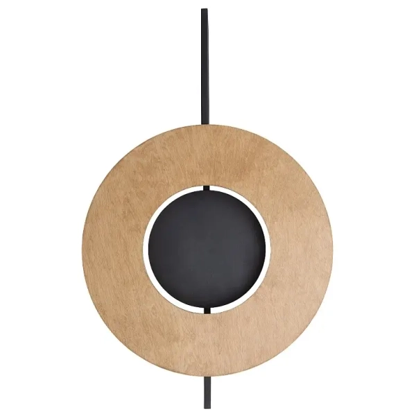 Kinkiet ścienny Sunset Natural A 10576 Nowodvorski okrągła drewniana