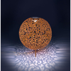 Lampka ogrodowa Solar 33744R Globo LED 0,12W 3000K kula ball IP44 miedziana