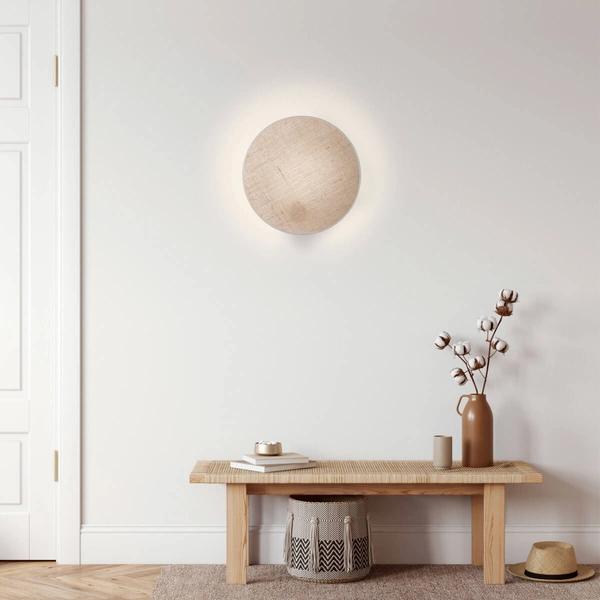 Kinkiet naścienny do przedpokoju Pulse 4814 boho naturalny drewniany