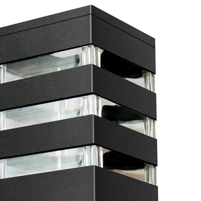 Elewacyjna LAMPA ogrodowa TEKSAS 316165 Polux outdoor IP44 grafitowa