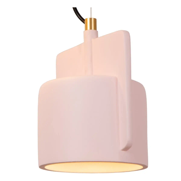 Wisząca lampa do salonu NINJA 44415/03/99 Lucide żółty różowy szary