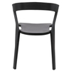 Minimalistyczne krzesło Vibia 210-APP.BLACK King Home czarne