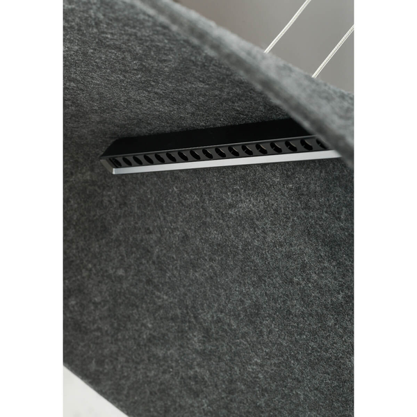 Zwisająca lampa FELMAN AZ5900 Azzardo LED 12W 3000K do biura czarna