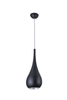 LAMPA wisząca DROP P0233 Maxlight zwis OPRAWA metalowa kropla łezka czarna