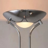 Metalowa lampa podłogowa Rome ROME-CH chrom przezroczysty