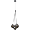 Wisząca lampa do gabinetu Perlos PND-54456-5A-HB-SMG Italux czarna