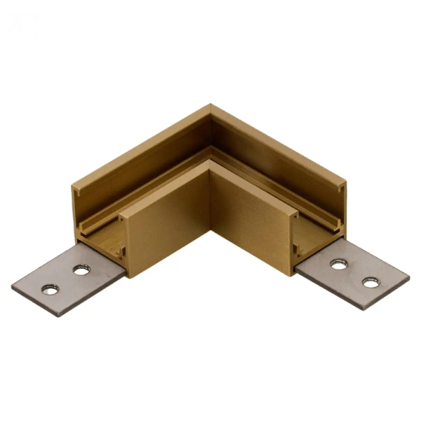Łącznik narożny do szyn magnetycznych SIGMA TRACK CORNER A AZ7061 złoty