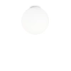 Wisząca lampa szklana Mapa biała kulista 1xG9 4W nad stół do jadalni kula ball 310800