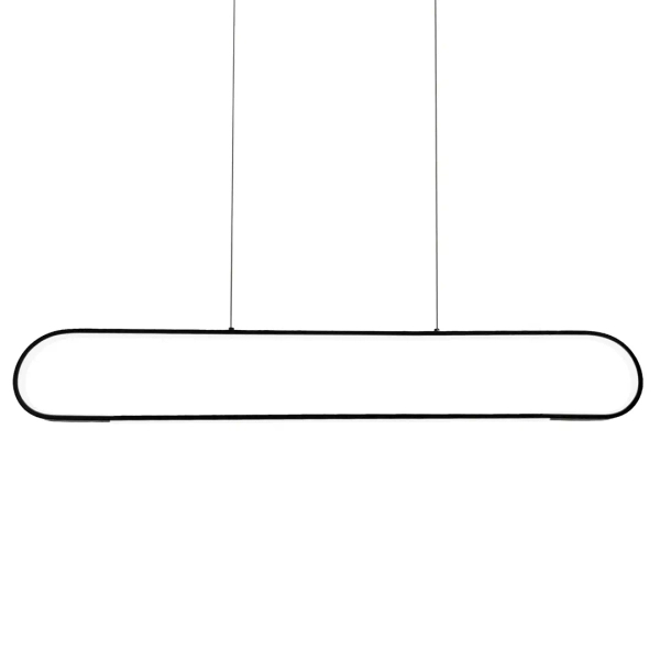 Lampa wisząca nad stół FRAME ML1046 LED 42W 4000K do jadalni czarna