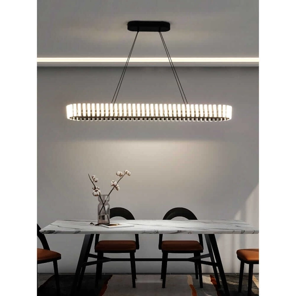 Metalowa lampa wisząca Klavia CGKLAVIA-90-LONG LED 115W 3000K czarna